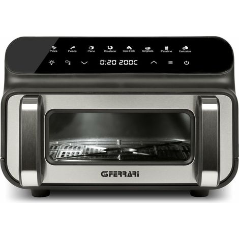 G3 Ferrari G10181 Freidora individual 10 L Independiente 2000 W Negra, Acero inoxidable (1/4)