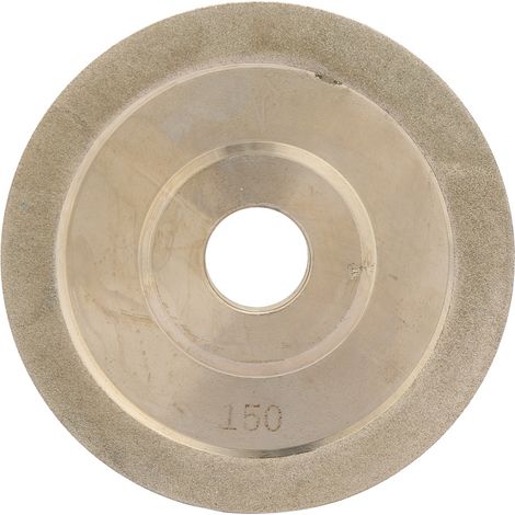 Ortviai Meule abrasive diamantée électroplaq. 100 x 20 mm, grain 150 pour meuleuse et outils pneumatiques (1/5)
