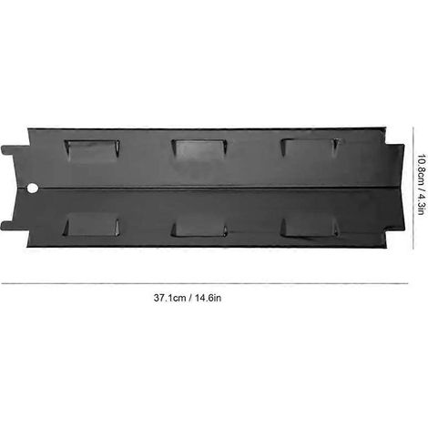 Plaque de protection thermique en acier inoxydable pour barbecue - Pare-chaleur, déflecteur de flamme, couvercle de brûleur (1/5)
