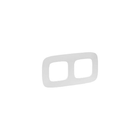 Legrand V.ALL 2FACH RAHMEN ULTRAWEISS (754302) (1/2)