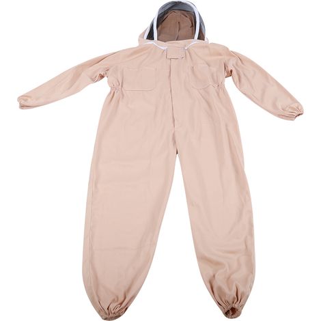 Blouse Apicole - Veste Protection Abeilles - Manche Longue - Voile Intégré - Taille Unique - 1 Pièce (1/5)