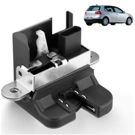 Serrure de hayon pour Golf 6 et Golf 5, serrure de porte de coffre pour Passat Touran TIGUAN, serrure de hayon, serrure de porte de coffre (1T0827505H 5K0827505A) (1/5)