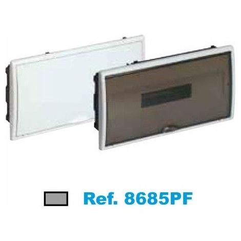 Panneau électrique encastré 18 éléments fumé Solera Arelos 8685PF