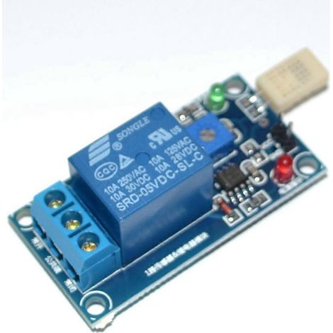 T9 DC5V Feuchtigkeitsempfindliches Schalterrelaismodul Controller Feuchtigkeit--