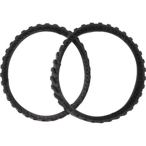 2x Chenille de Roue de Rechange en Caoutchouc pour Robot Nettoyeur de Piscine Zodiac MX8 MX6 (1/5)