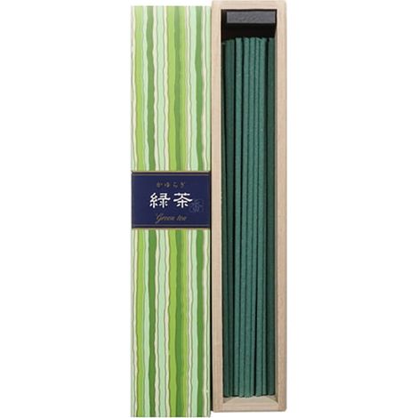 Bastoncini di incenso al tè verde Kayuragi (1/3)