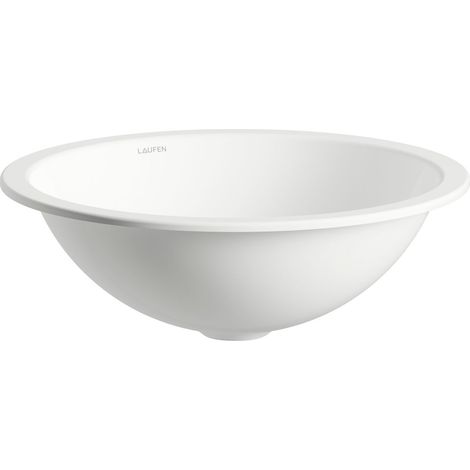 LAUFEN Form lavabo empotrado desde arriba, redondo, sin agujero (1/2)