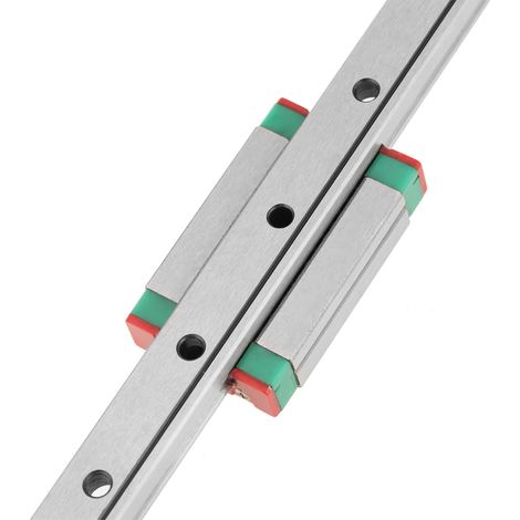 1 rail linéaire miniature MGN12H, longueur 450 mm, bloc coulissant de 12 mm de largeur (1/5)