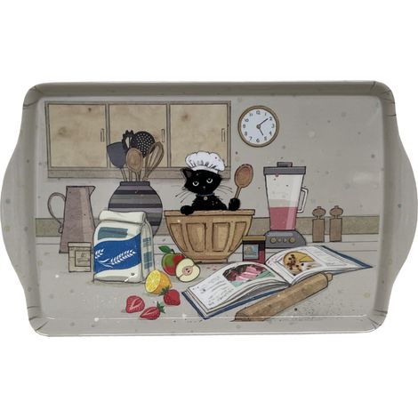 Plateau rectangulaire chaton patissier 38 cm (1/2)