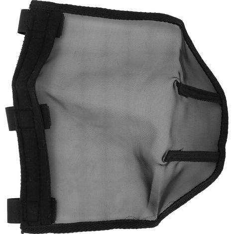 Masque Anti-Mouches Respirant avec Filet Nasal, Couvre-Nez de Cheval Teslin pour la Protection du Visage, Fournitures de Confort pour l'équitation, la Performance et la Compétition (M) (1/5)
