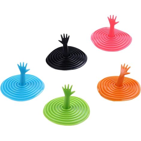 Bouchon De Baignoire en Silicone – Bouchon De Vidange De Baignoire Bouchon pour Canalisation D'évier Anti-colmatage Bouchon D'évier (1/5)