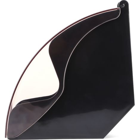 Porte-filtre à café en acrylique anti-poussière avec couvercle et outils pour le café (1/5)