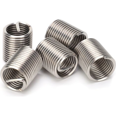 5 inserts filetés mâle femelle écrou réducteur réparation acier inoxydable fixation fil M24x3x2D (1/5)