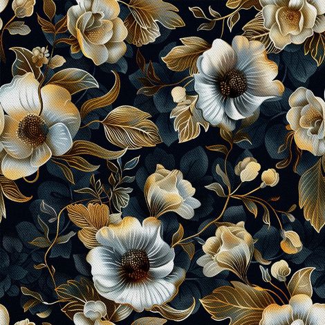 Tela decorativa para exteriores Oxford - Motiv Blumen I DX5641 (1/5)