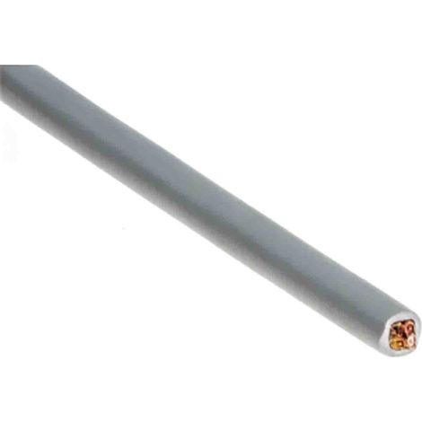 Câble pour microphone, 4 conducteurs, 0,078 mm² Blindé, gaine Gris