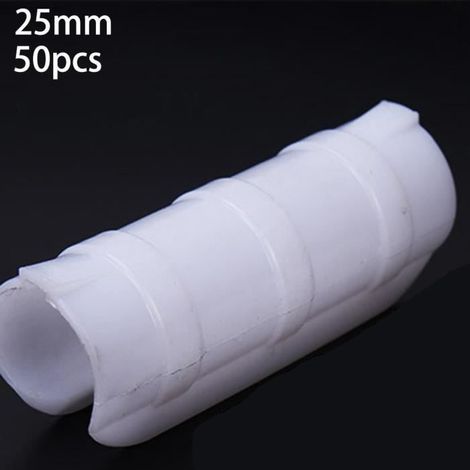 25 mm - Greenhouse Film Clips, Snap Clamps for Greenhouses, Plastic Pipe Clamps, Supplies