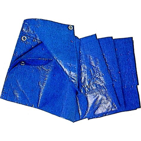 bA che de couverture avec oeillets aux yeux bleus housse lavable 2x3 m