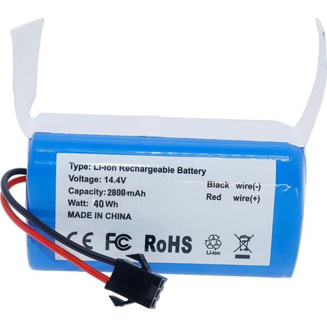 850T Batterie Remplacement pour aspirateur robot 850T 850P, X500 X520 X600, D5 D5S, D5S Pro (14,4V 2800mAh) (1/5)
