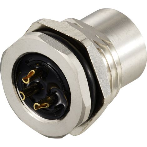 TRU COMPONENTS TC-12833196 Sensor/Aktor Einbaubuchse M12 Buchse, Einbau  Polzahl Sensoren: 3 1 St.