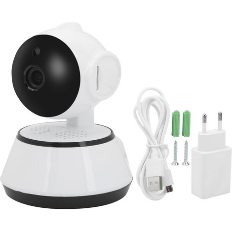 WLAN-IP-Dome-Überwachungskamera für den Innenbereich, 720p HD, kabellos, 110–240 V, EU-Netzteil (1/5)