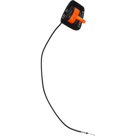 Commande d'accélérateur et starter GY20749, câble de contrôle à levier unique, remplacement compatible John Deere 102 105 115, pièce de moteur robuste pour tondeuse autoportée. (1/5)