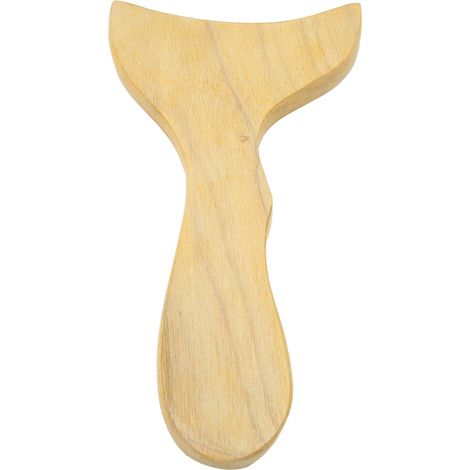 Planche en bois pour massage Gua Sha, outil de soulagement musculaire et fatigue, idéal pour épaules, cou, cuisses et bras. (1/5)