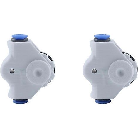2 alimentadores manuales de filamento mejorados con volante, alimentadores rodantes, aplicables a todas las impresoras 3D, alimentación suave y fluida.
