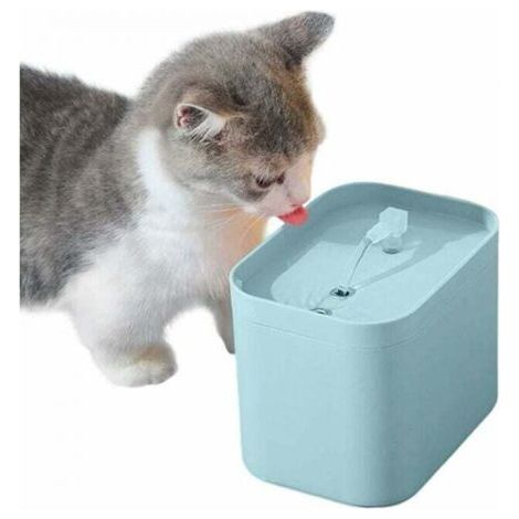 Fontana pour gatti silenziosa da 1.5 liters, fontana pour gatti e cani, fontana pour gatti in rubinetto format, filter for vari peli, fontana for automatic gatti