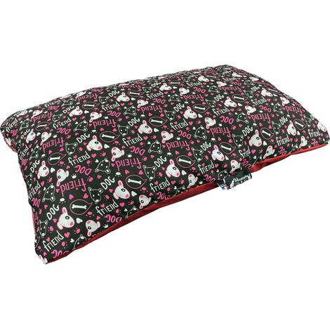 Maxi coussin pour chien Dog Friend rose 110x65 cm (1/3)