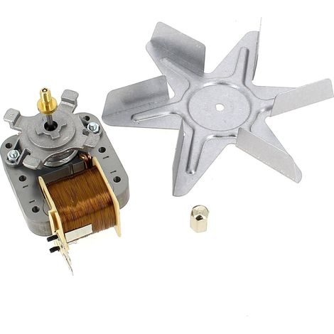 Motore + elica + dado 481010781691 per forno whirlpool