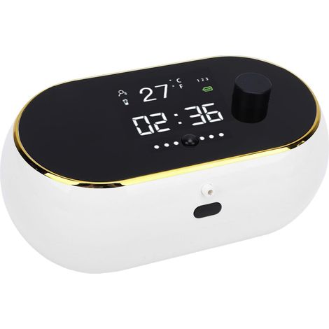 Automatic soap dispenser, non-contact hand sanitizer dispenser with digital display and self-cleaning function. (1/4)