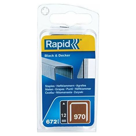 Agrafes Galva - RAPID - 970/12mm - Blister 672