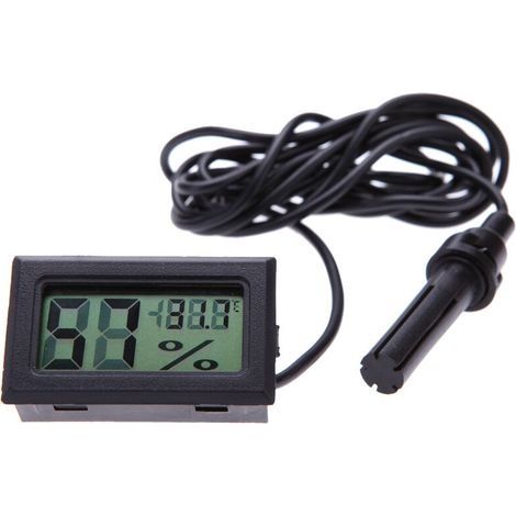 Thermo-hygrometre Thermo-hygrometre electronique minimum Thermo-hygrometre aaffichage numerique avec sonde (1/5)