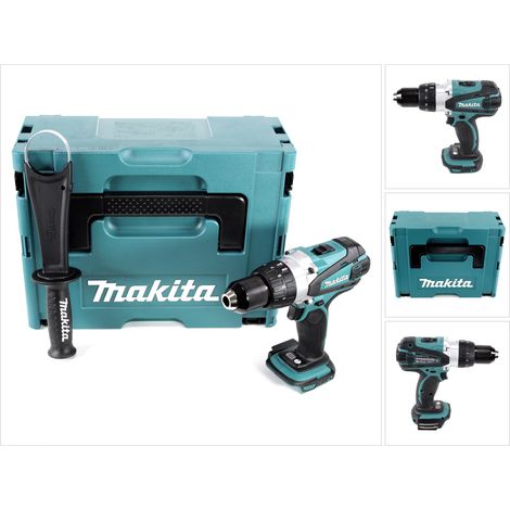 Taladro atornillador a batería Makita DDF 458 ZJ 18V 91 Nm solo en Makpac sin batería ni cargador