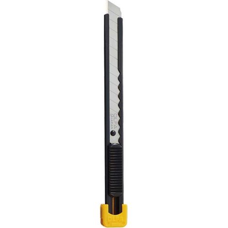Olfa S Cutter Klinge 9 mm Schwarz Robust und Ergonomisch
