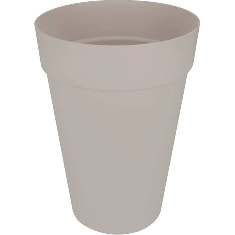 elho® Loft Pflanzgefäß Urban 42 hoch Softgrau Ø 42 cm - Kunststoff (1/4)