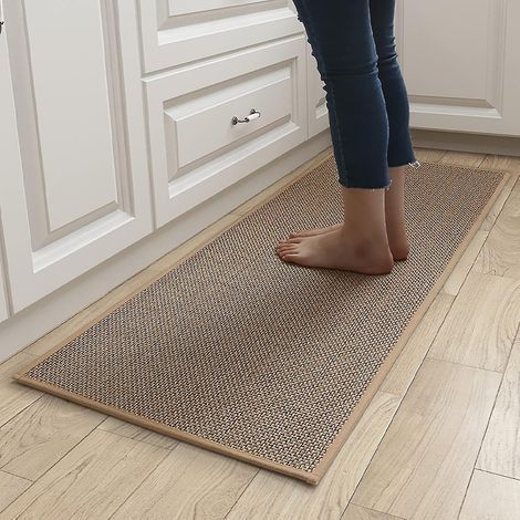 Tapis de cuisine antidérapant, imperméable et lavable, décoration intérieure Feng (1/5)