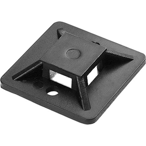 Sachet De 10 Embases Adhésives Pour Collier Attache Câble - Embase 30x30mm