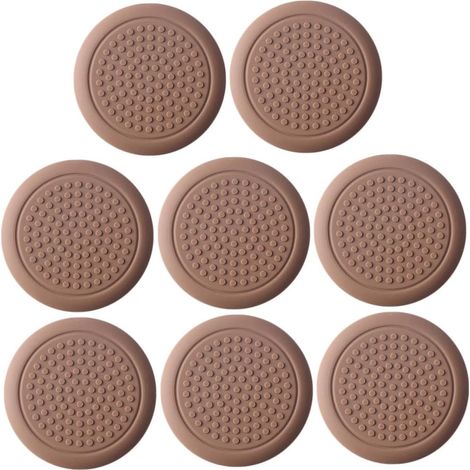 Protège-jambes de chaise pour planchers de bois fr Silicone Sofa Plancher Tapis de table Table Protection Joint De La Table(5cm,8pcs) (1/5)