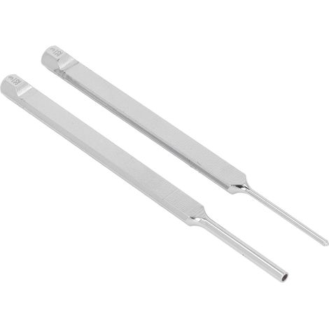Poinçonneuse à aiguilles manuelle en acier au carbone en deux parties, conception allongée, facile à utiliser, adaptée aux machines. (1/5)