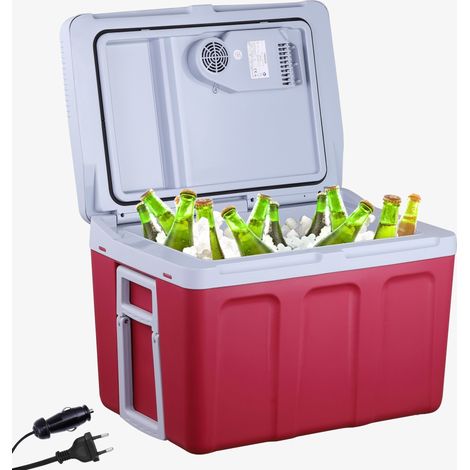 AREBOS Thermoelektrische Kühlbox 40L - Auto & Steckdose, kühlen & wärmen, mobil Kühlschrank (1/5)