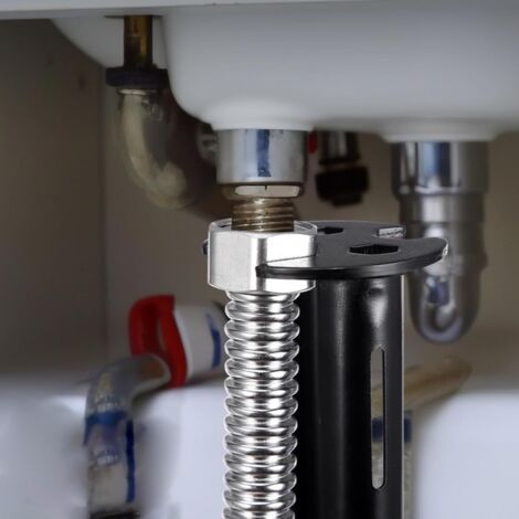 Clé de salle de bain en acier à haute teneur en carbone, outil multifonction, clé universelle pour robinet, adaptée à la plomberie et aux réparations domestiques générales. (1/3)