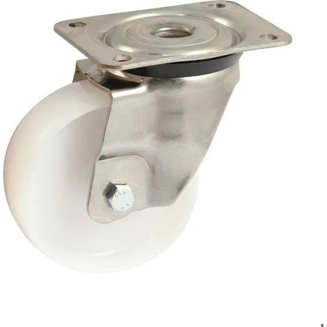 Avl 890833L rueda giratoria blanca 125mm duradera