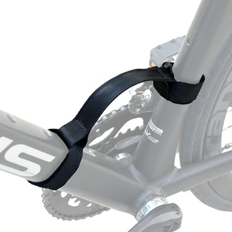 Sangle de transport pour vélos, sangle de transport portable en nylon haute résistance, poignée multifonctionnelle pour économie de main-d'œuvre, poignée confortable pour vélos de route