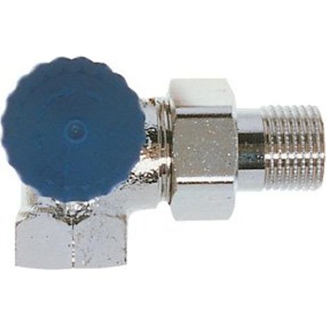 HEIMEIER Corps de vanne thermostatique avec faible résistance, équerre/gauche, DN15, 2341-02.000 (1/4)