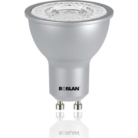 Roblan ECOSKYF100 Glühbirne GU10, 6 W, Kaltweiß, 1 Stück (Pack of 1)