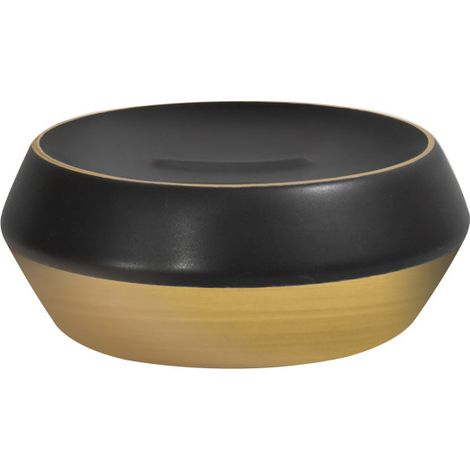 PORTE-SAVON EN CERAMIQUE JOSHUA GOLD MATT