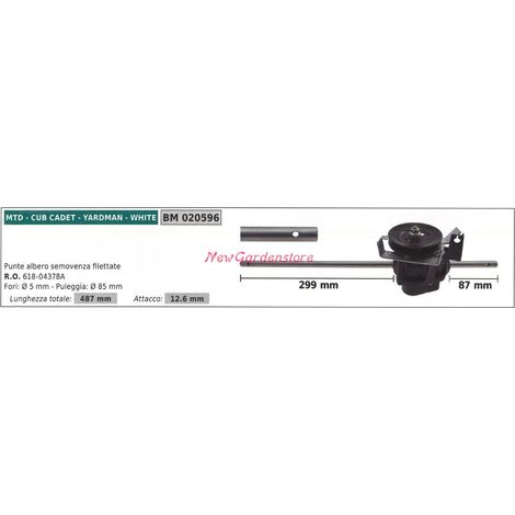 Trazione semovenza MTD 020596