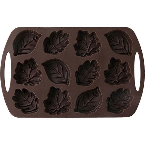 Moule à pain en silicone Jikaixiang en forme de feuille de maïs, antiadhésif, résistant aux hautes températures, sans BPA, pour gâteaux et chocolats.