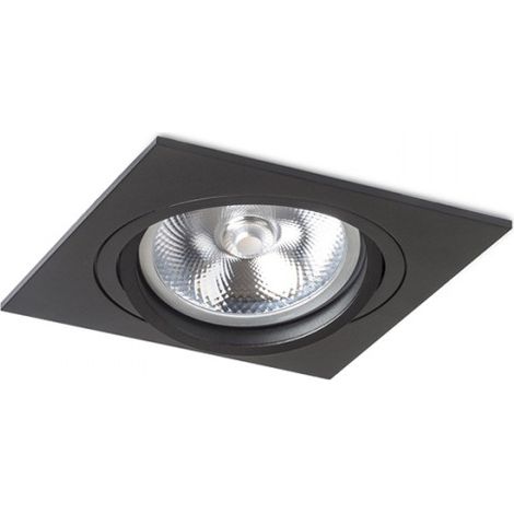Faretto PASADENA G53 SQ I nero 12V G53 50W